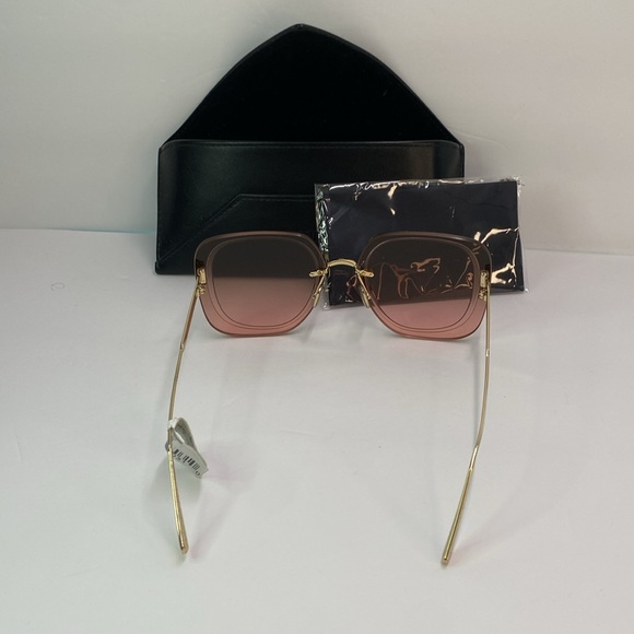 💯- New Authentic DIOR ULTRADIOR SU OVERSIZED SQUARE SUNGLASSES IN PINK - Picture 10 of 16